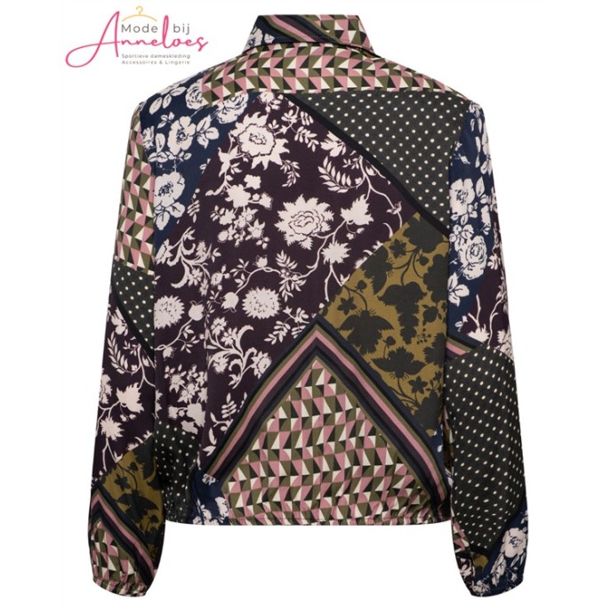 AndCo Woman Blouse Alisha BL474 Patch multi